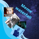 Meme waterfall - discord server icon