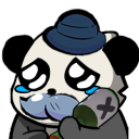 Panda Emoji 3 - discord server icon