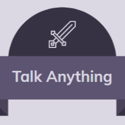 TalkAnything - discord server icon