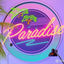 Synthwave Paradise - discord server icon