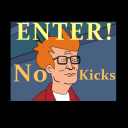 ENTER: NO KICKS - discord server icon