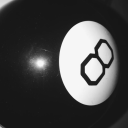 🎱﹒black ⨯ 黑色 - discord server icon