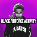 Black AF1 Activity - discord server icon