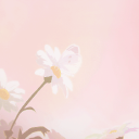 ☽ | wholesome corner | pink & white - discord server icon