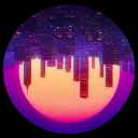 Synthwave Aesthetic - discord server icon