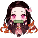 🎉 Nezuko Emotes - discord server icon