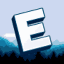 E. - discord server icon