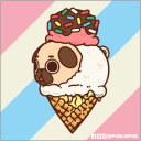 Seb's Pug Ice Creamery - discord server icon