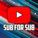 SUB FOR SUB - discord server icon