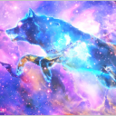 galaxy wolf - discord server icon