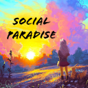 Social Paradise | Social • Anime • Emotes • Fun • Memes • Music - discord server icon