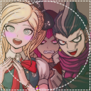 Kazuichi Soda, Gundham Tanaka and Sonia Nevermind Emotes - discord server icon