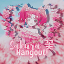 ഒ🌸 𝐒𝐚𝐤𝐮𝐫𝐚! 꽃︰𝐇𝐚𝐧𝐠𝐨𝐮𝐭! 🍥⌗ - discord server icon