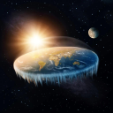 Flat Earth Official - discord server icon
