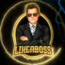 LikeABoss Lounge | Social • Chill • Anime • Emotes & Emojis • Gaming • Memes • Nitro • 24/7 Lofi - discord server icon