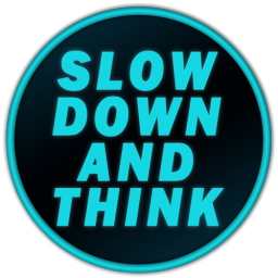 Slow Down And Think - discord server icon