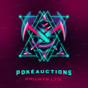 ✧｡: Pokéauctions Private Ltd.˚₊﹆ - discord server icon