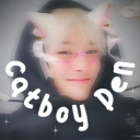 The Catboy Den ☆: .☽ . :☆ﾟ - discord server icon