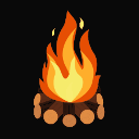 The Cozy Campfire - discord server icon