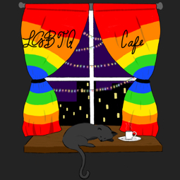 LGBTQ cafe - discord server icon