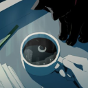 Late Night Cafe | Social ・ Anime | - discord server icon