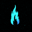 Blue fire - discord server icon