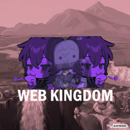 WebKingdom | Anime . Social . Genshin . Music . Art . Emojis . Egirls . Partnerships - discord server icon