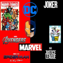 MARVEL AND DC - discord server icon