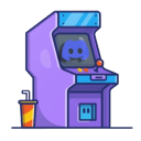Discade 🕹 - Discord Bot Arcade and Community - discord server icon